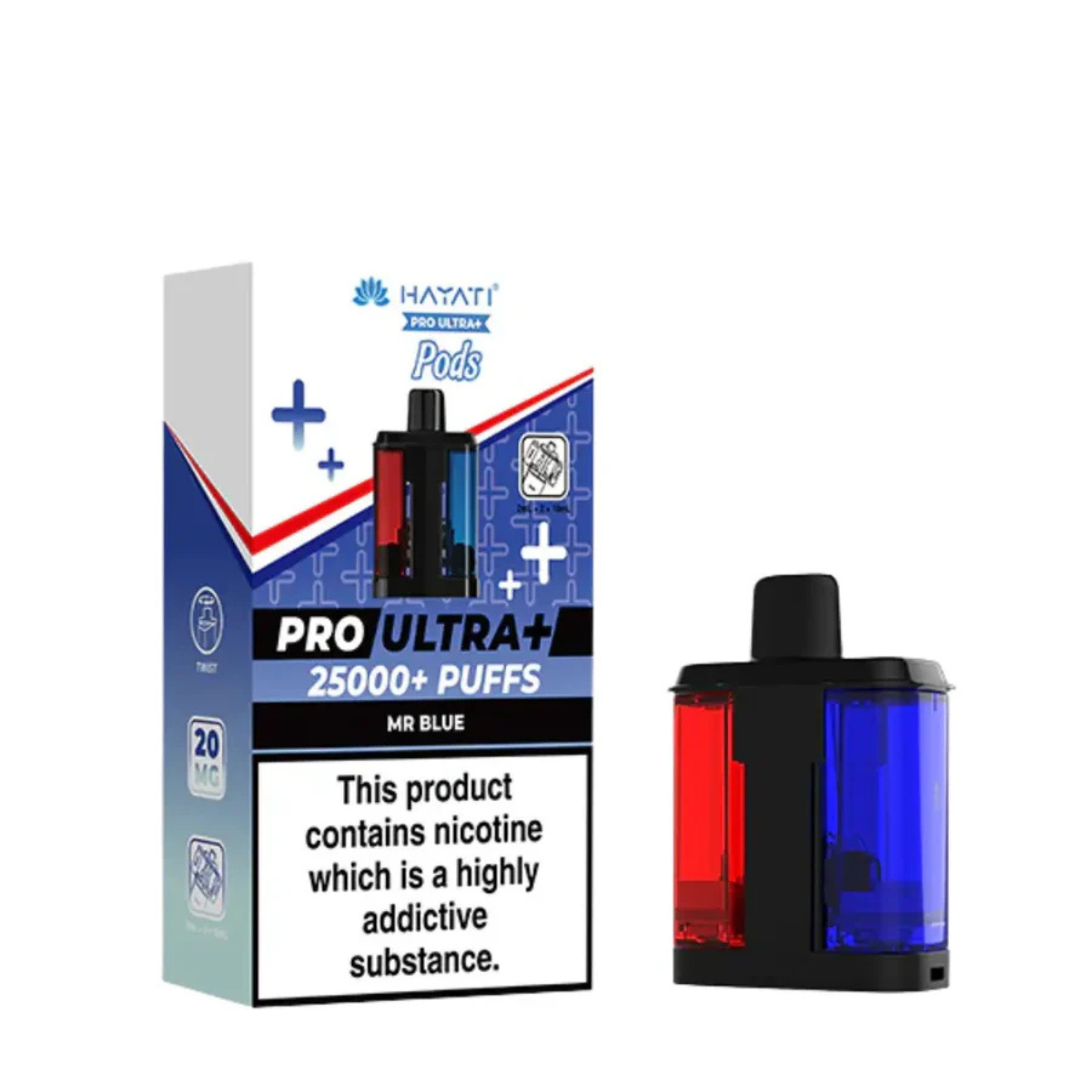 Hayati Pro Ultra + Pods 25000puff