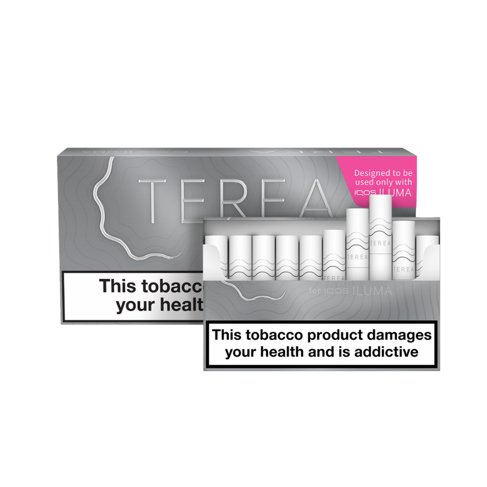 IQOS TEREA Silver Heated Tobacco Sticks 20 Pack