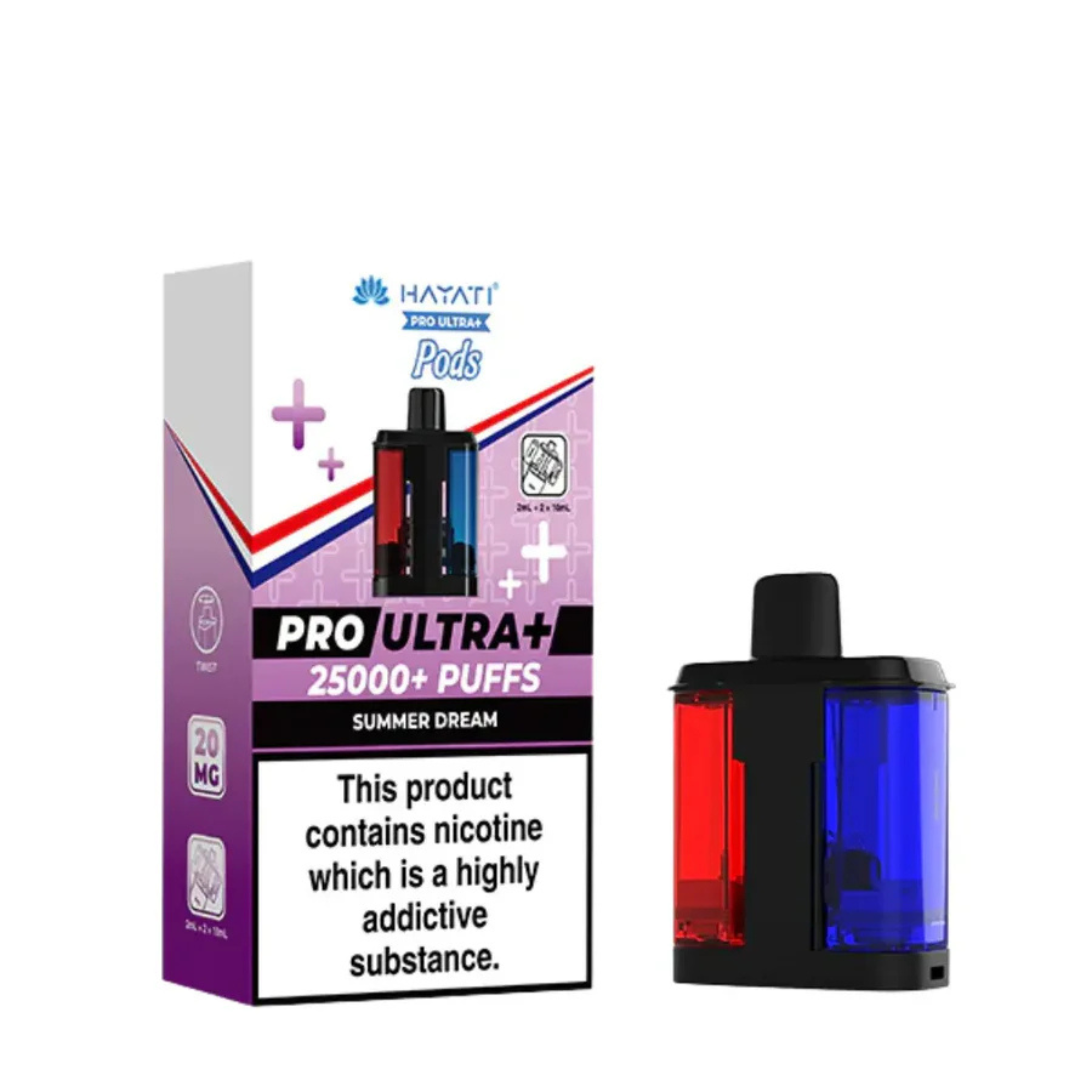 Hayati Pro Ultra + Pods 25000puff