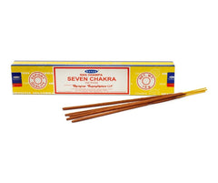 Satya Seven Chakra Incense Sticks
