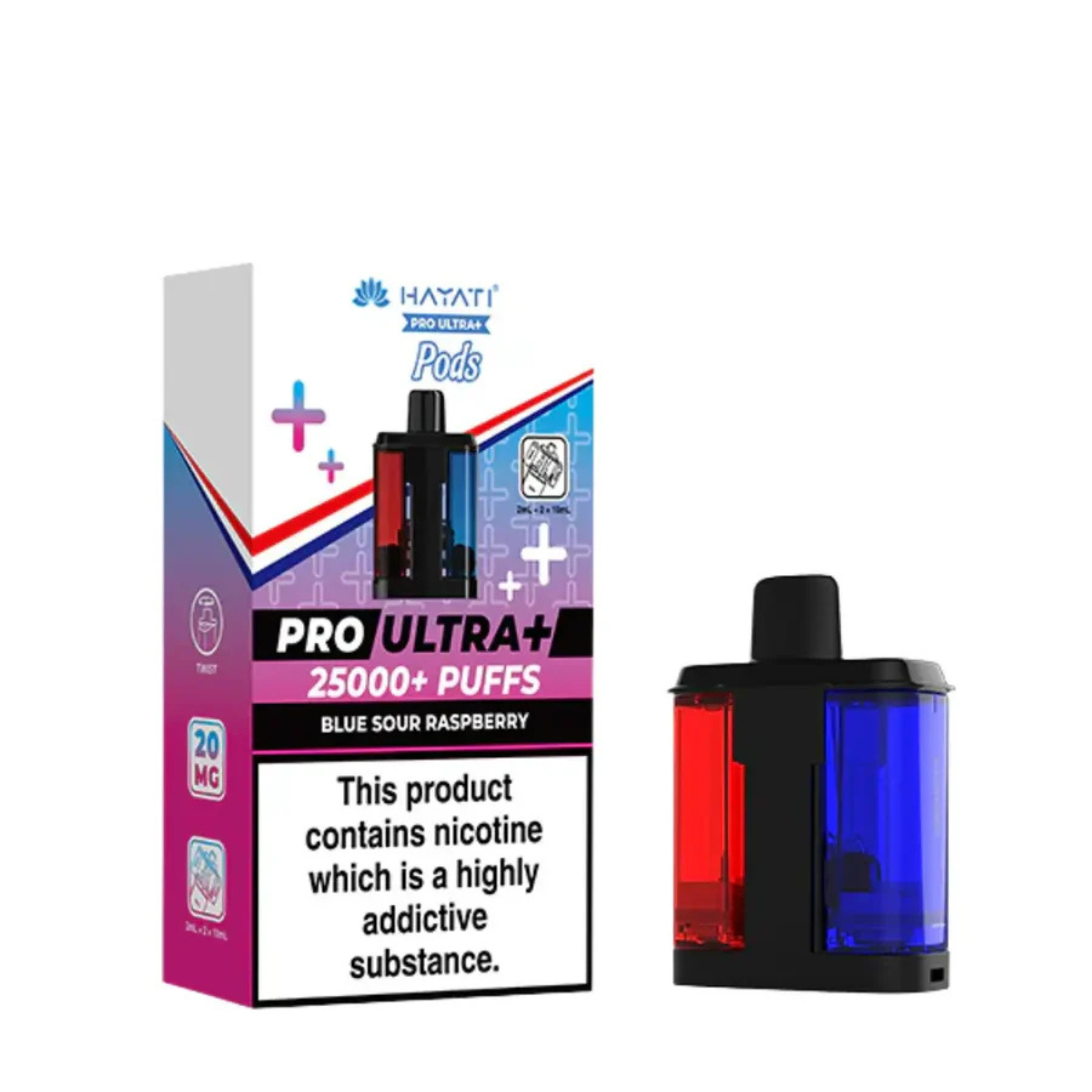 Hayati Pro Ultra + Pods 25000puff