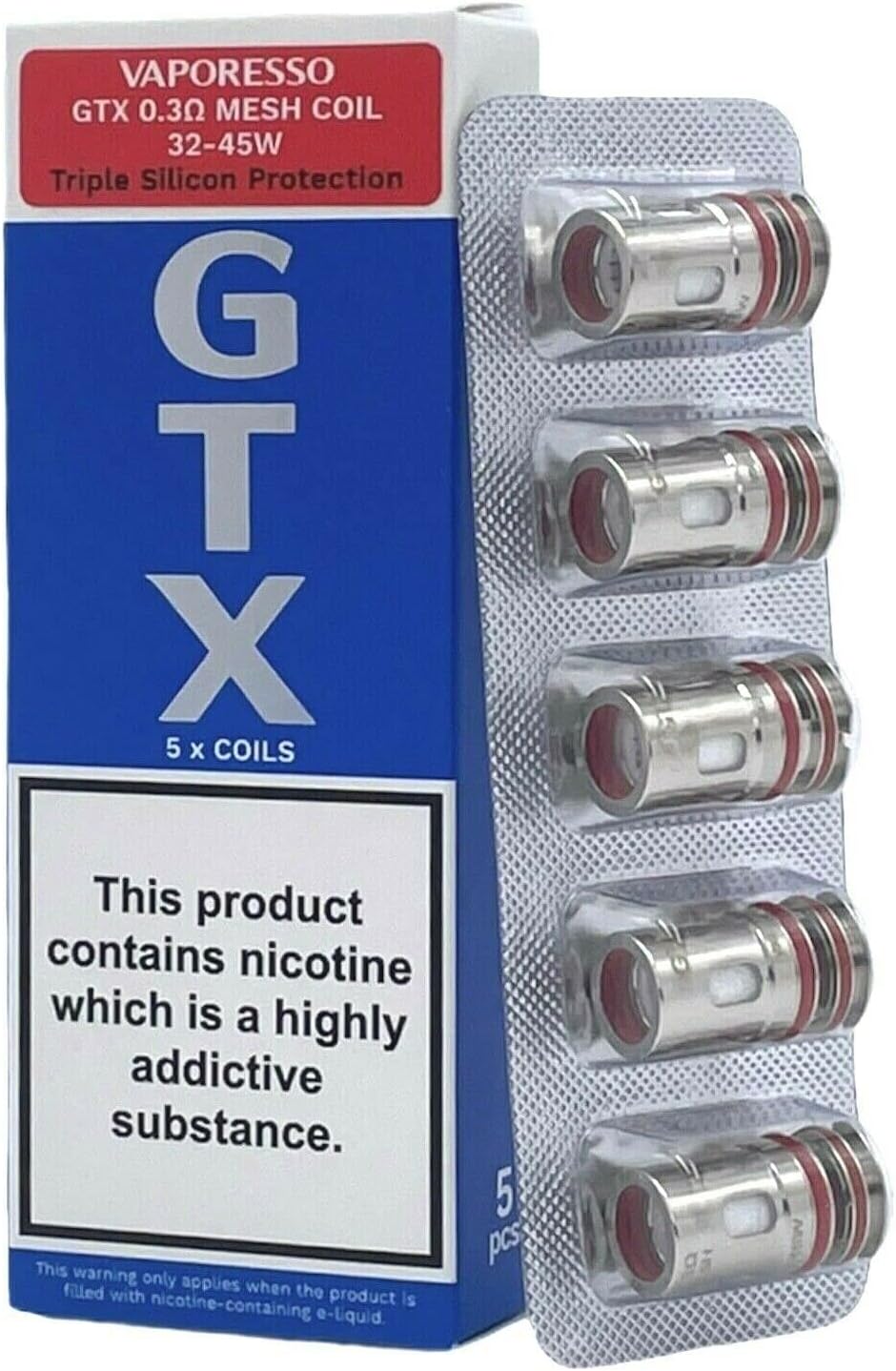 Vaporesso GTX Replacement Coils 5 Pack