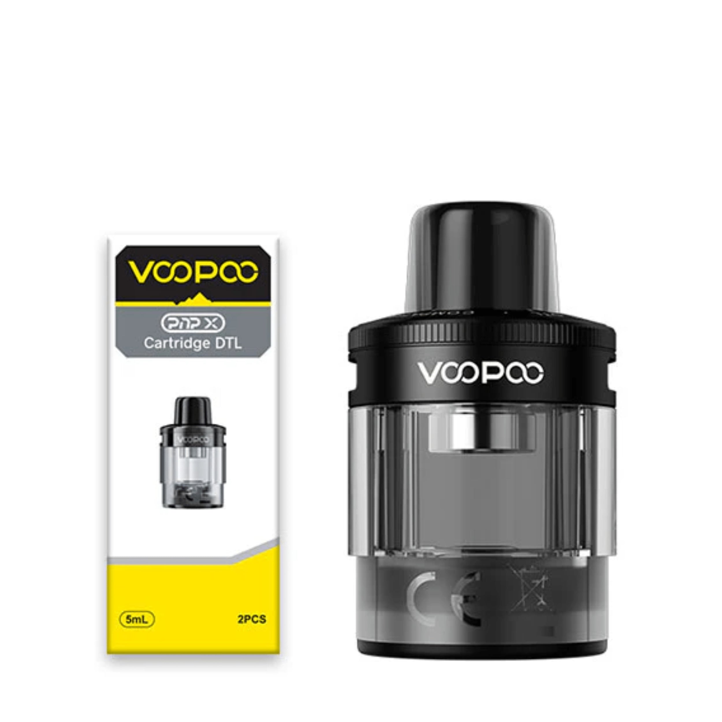 Voopoo PnP-X MTL Cartridge Silver 5ml Pack of 2