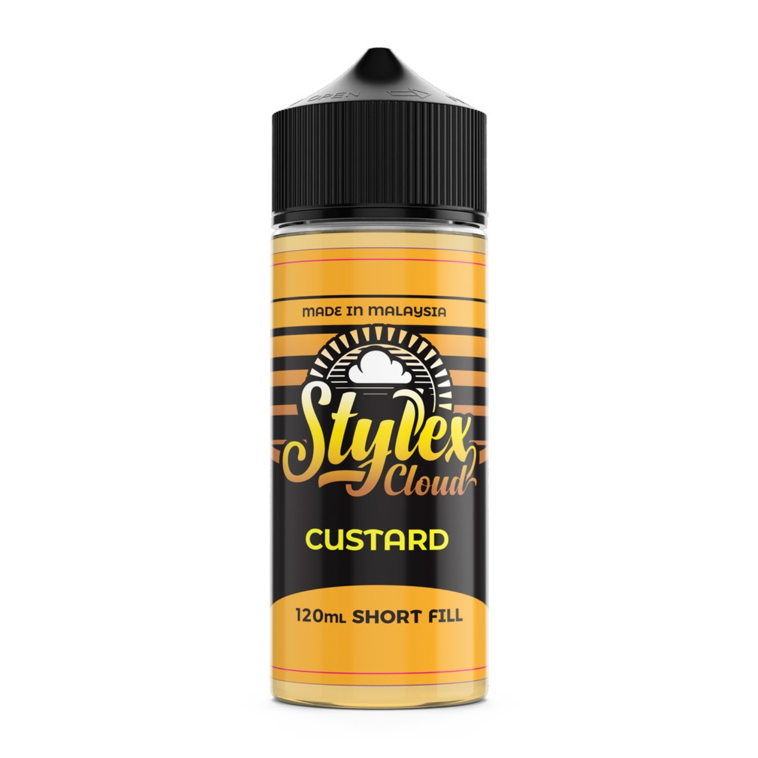 Custard Shortfill 120ml E-liquid by Stylex Cloud