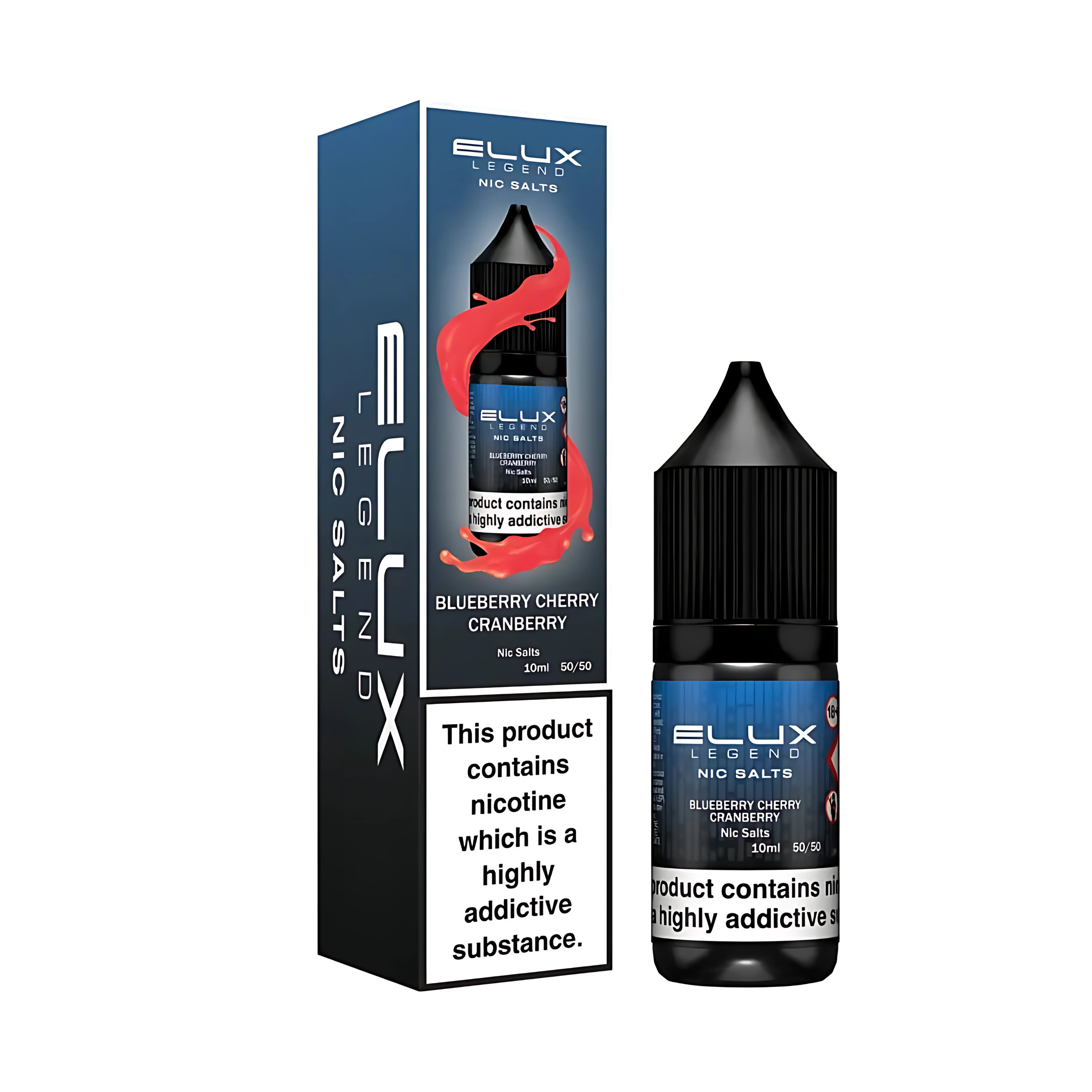Blueberry Cherry Cranberry Nic Salt E-Liquid by E-lux