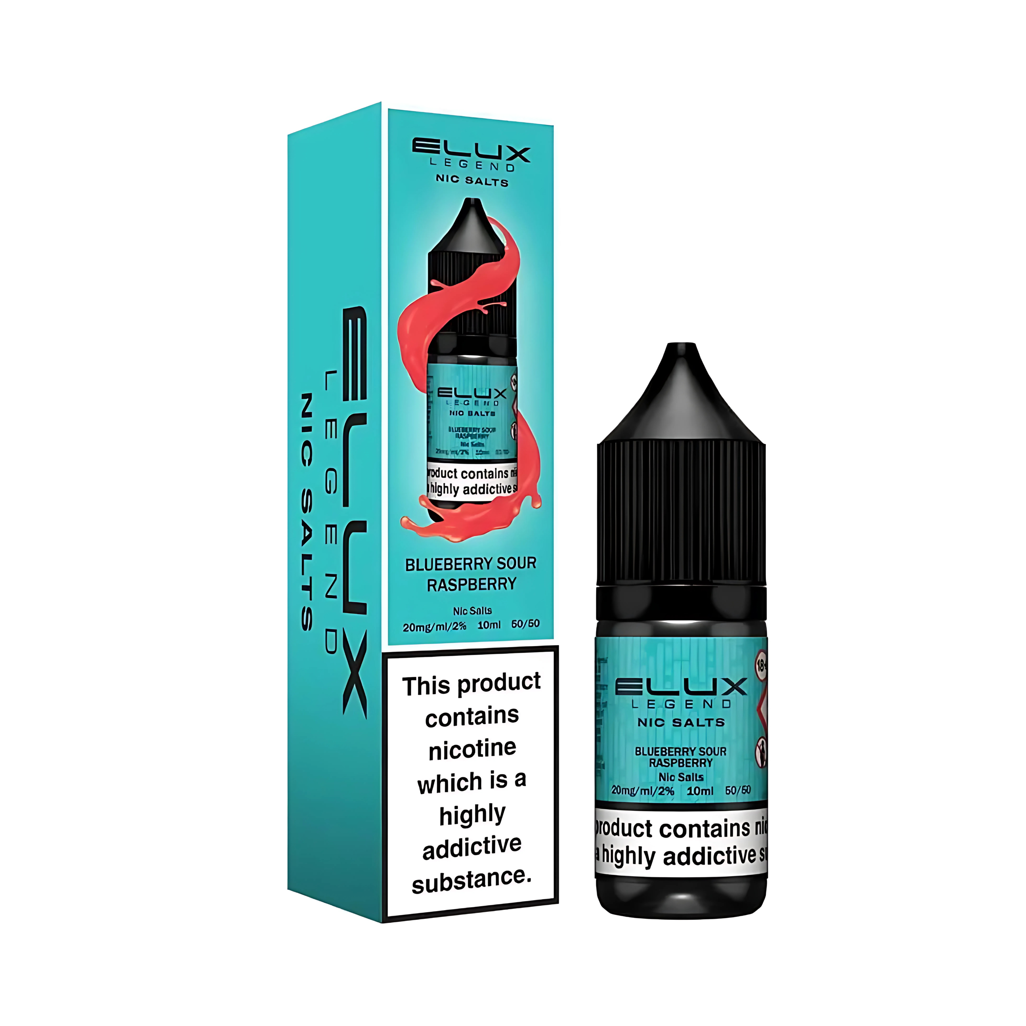 Blueberry Sour raspberry Nic Salt E-Liquid by E-lux