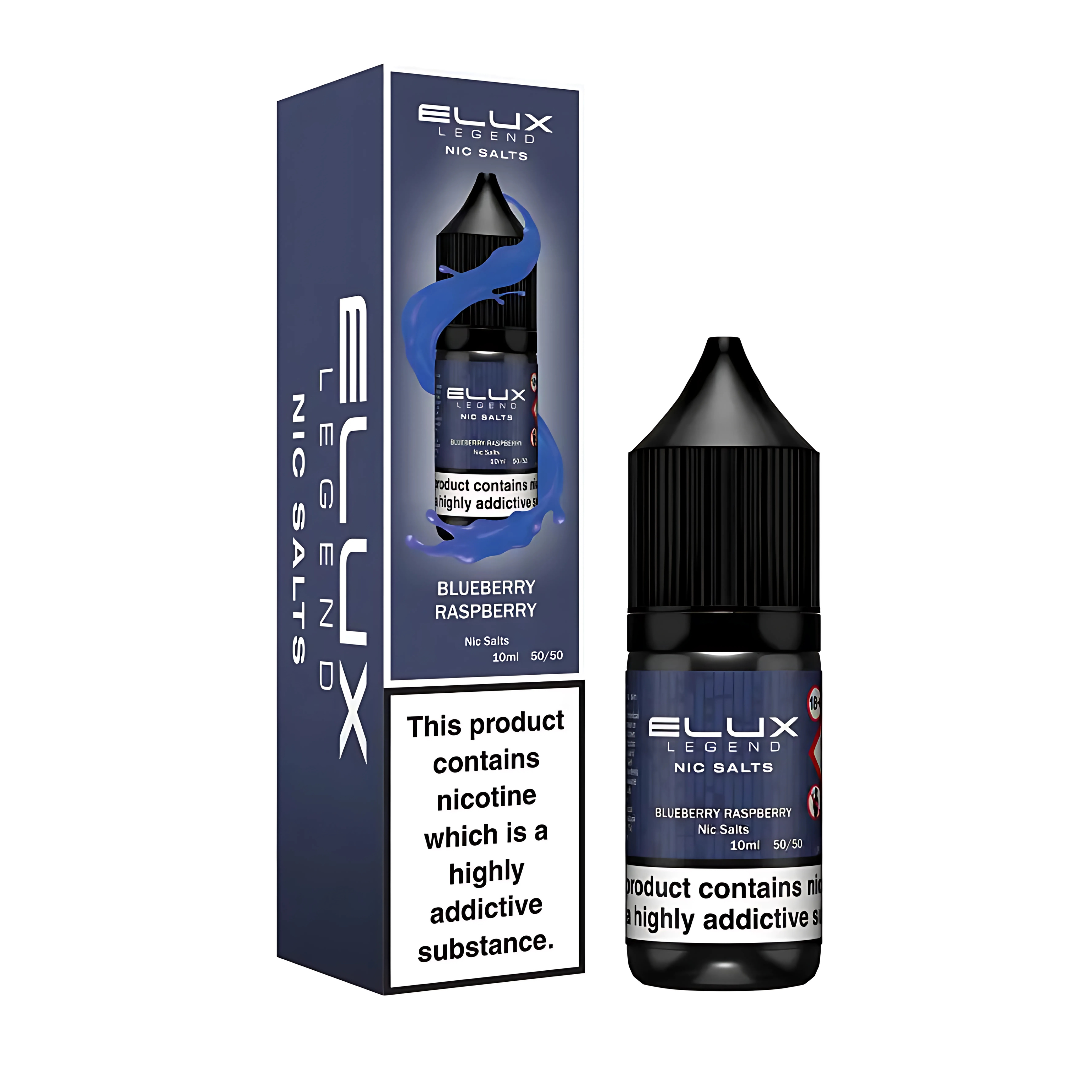Blueberry Raspberry Nic Salt E-Liquid by E-lux