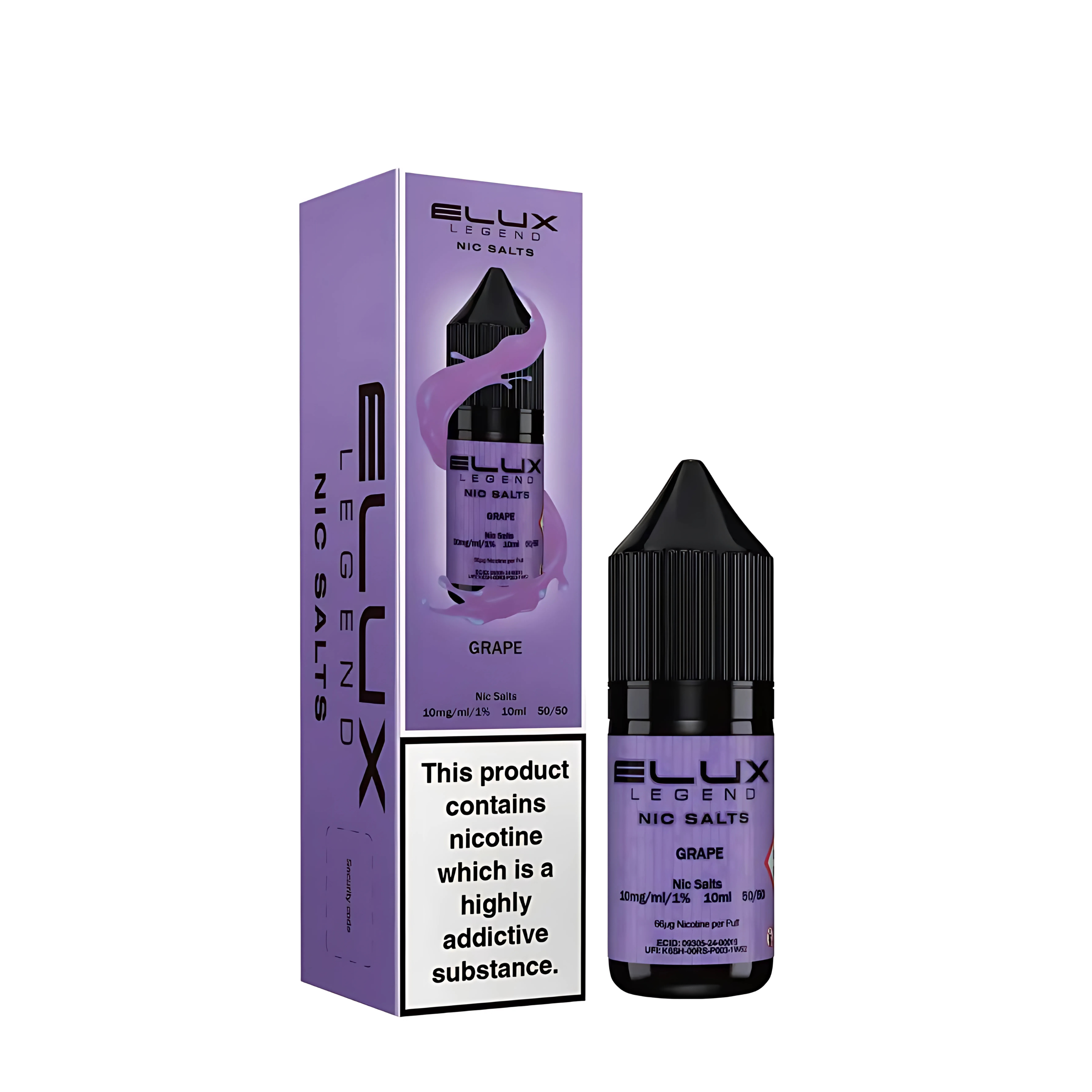 Grape Nic Salt E-Liquid by E-lux
