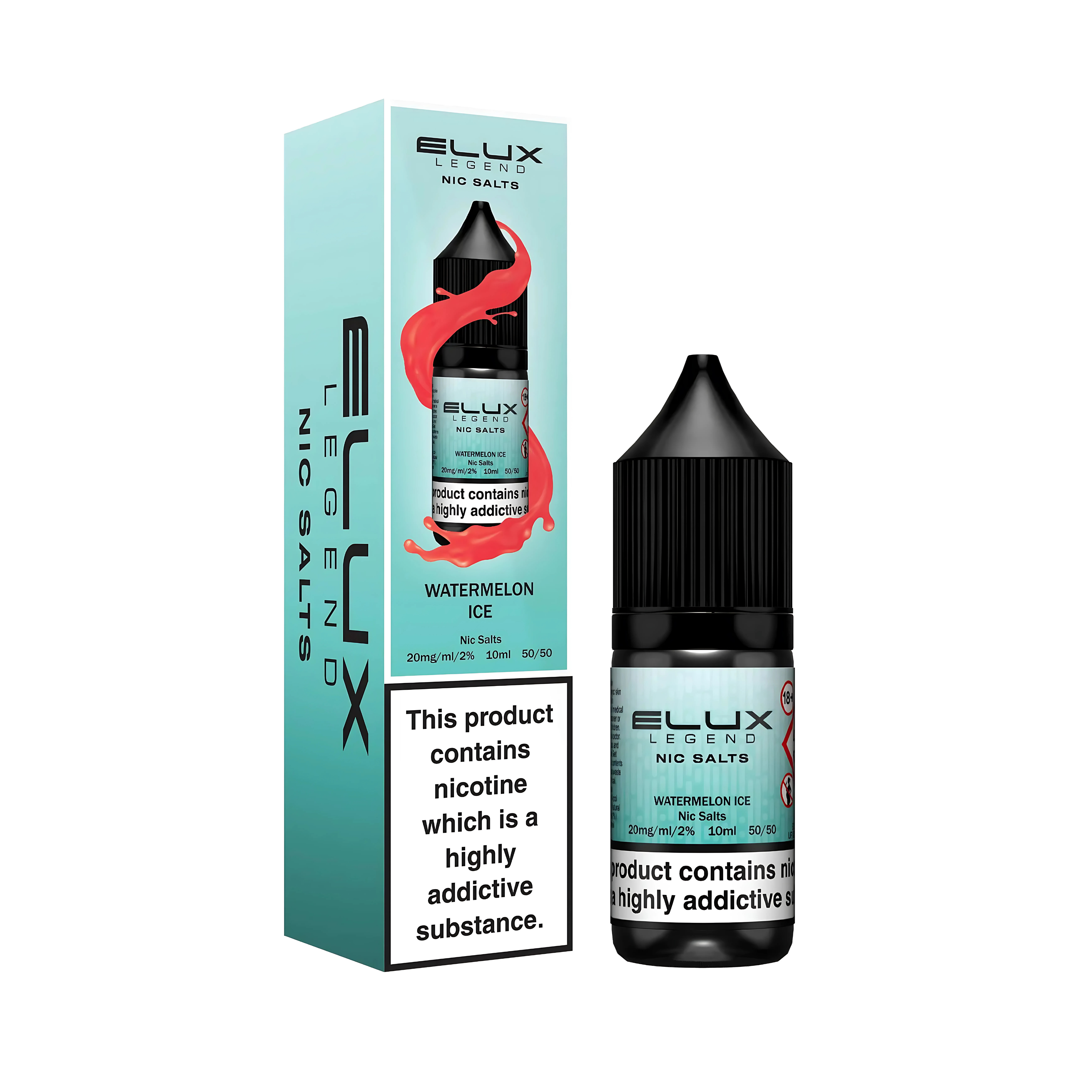 Watermelon Ice Nic Salt E-Liquid by E-lux