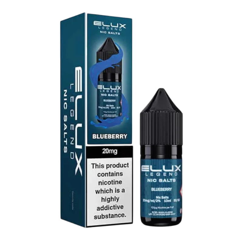 Blueberry Nic Salt E-Liquid by Elux