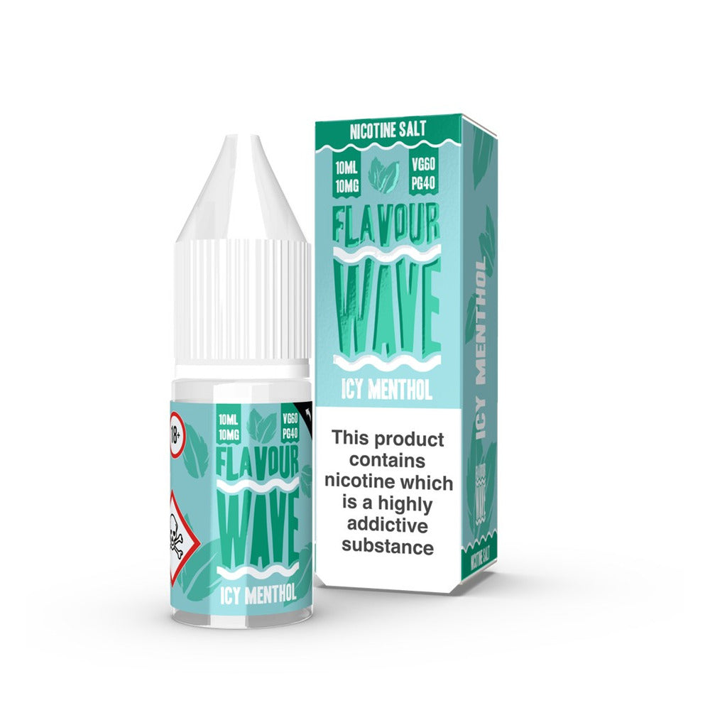 Icy Menthol Nic Salt E-Liquid by Flavour Wave