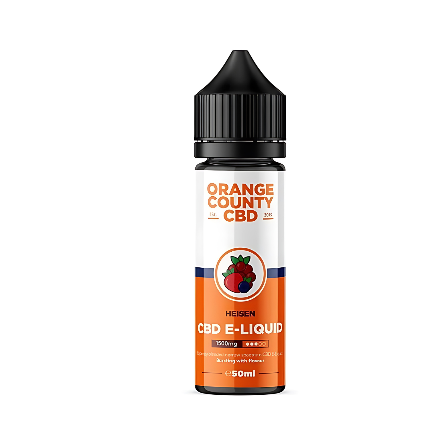 Heisen 1500mg CBD 50ml E-liqud By Orange County