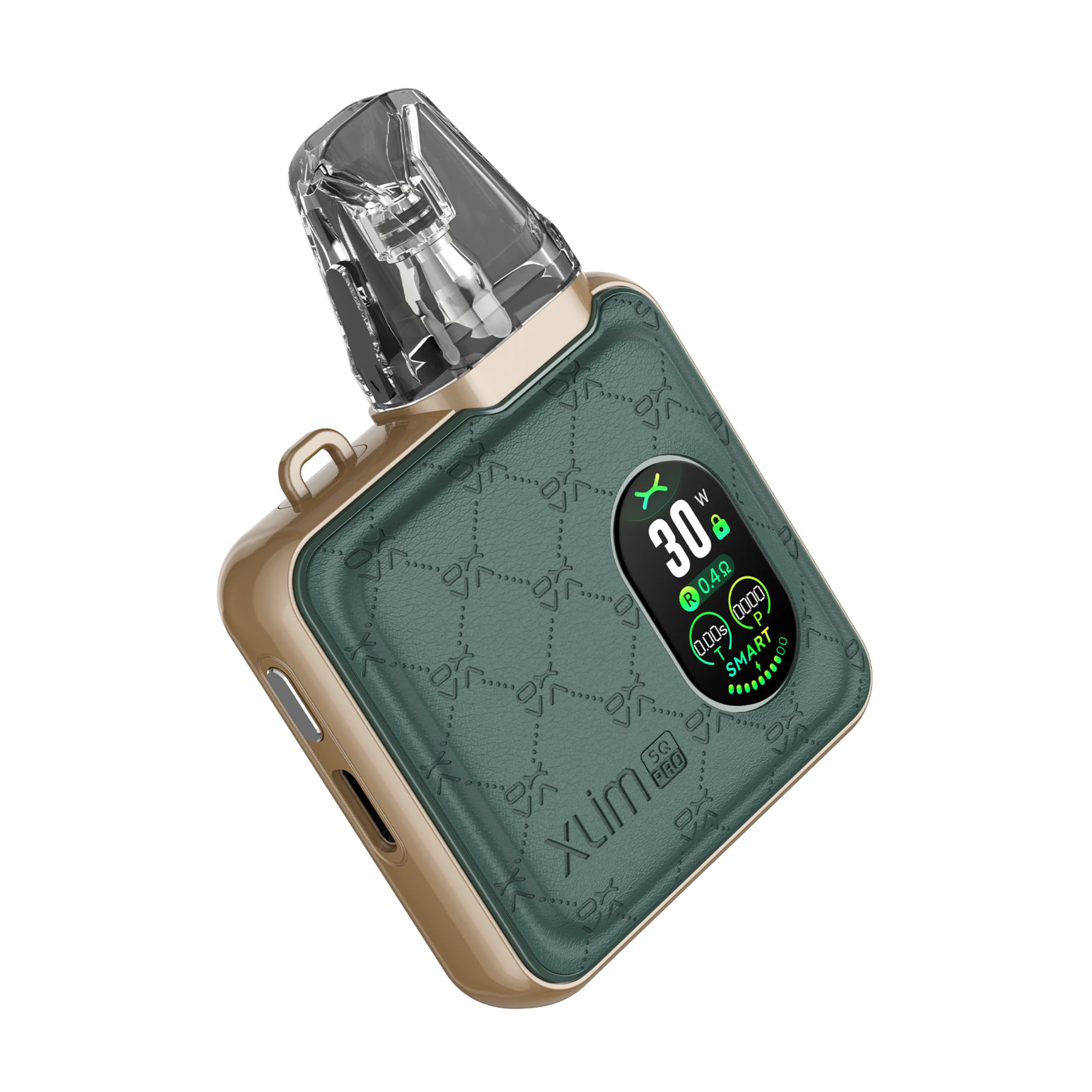 OXVA Xlim SQ Pro Pod Vape Kit Green Leather