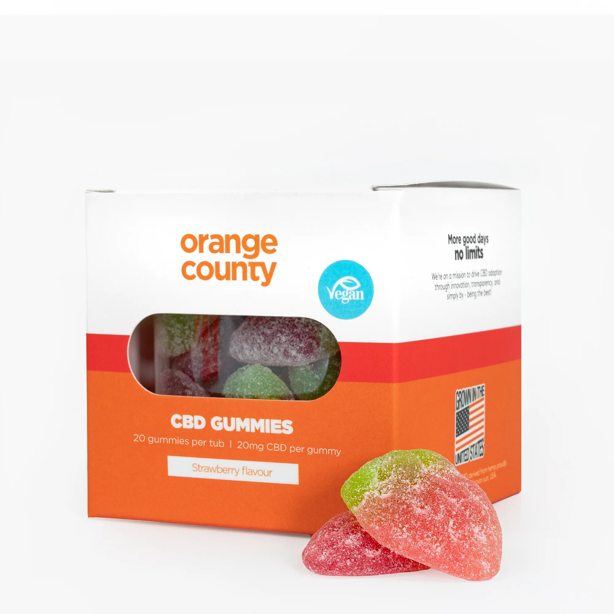 Orange County 400mg CBD Gummies