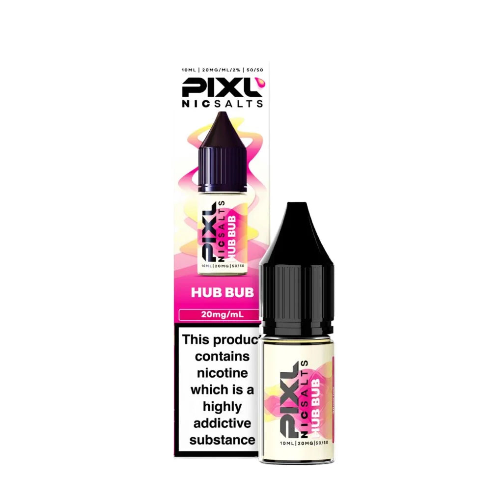 HUB BUB Nic Salt E-liquid By Pixl