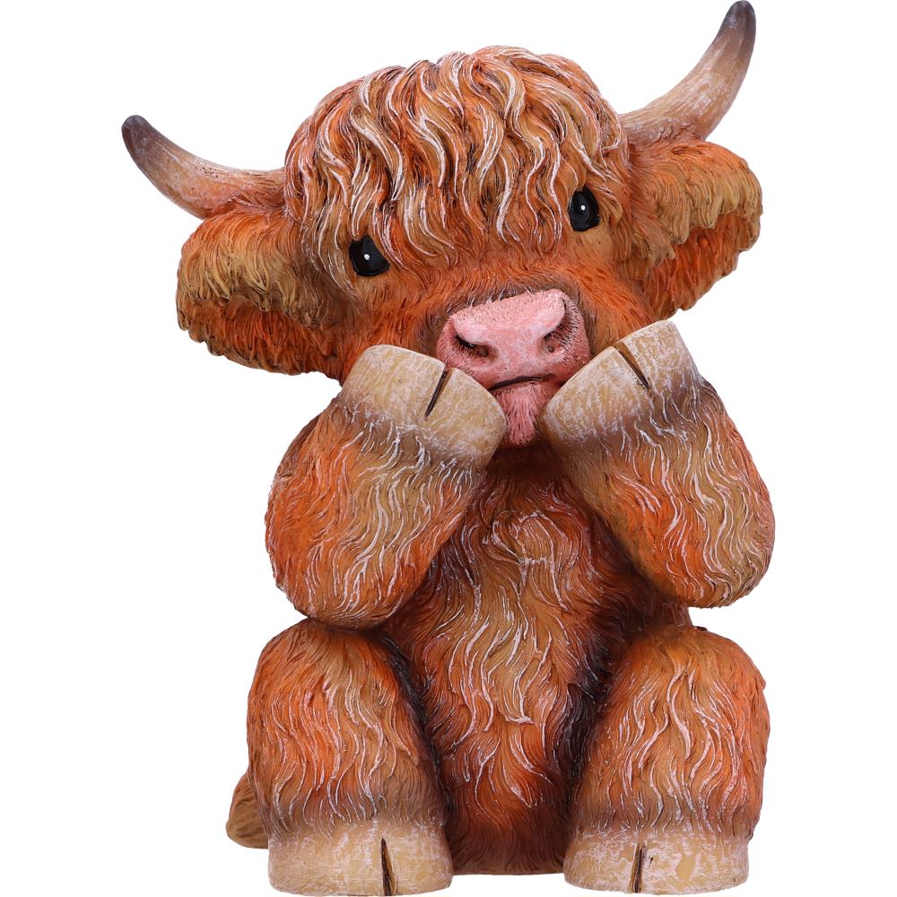 Nemesis Now Three Wise Highland Cows 9.6cm