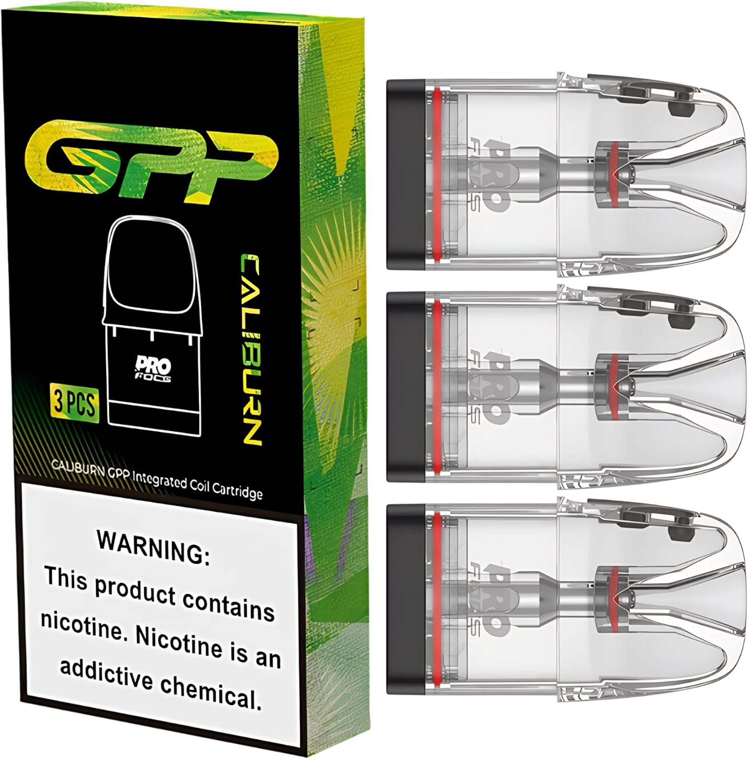 Uwell Caliburn GPP 3ml Replacement Pods 0.6 3pcs