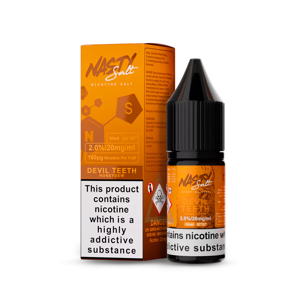 Devil Teeth Nic Salt E-Liquid By Nasty