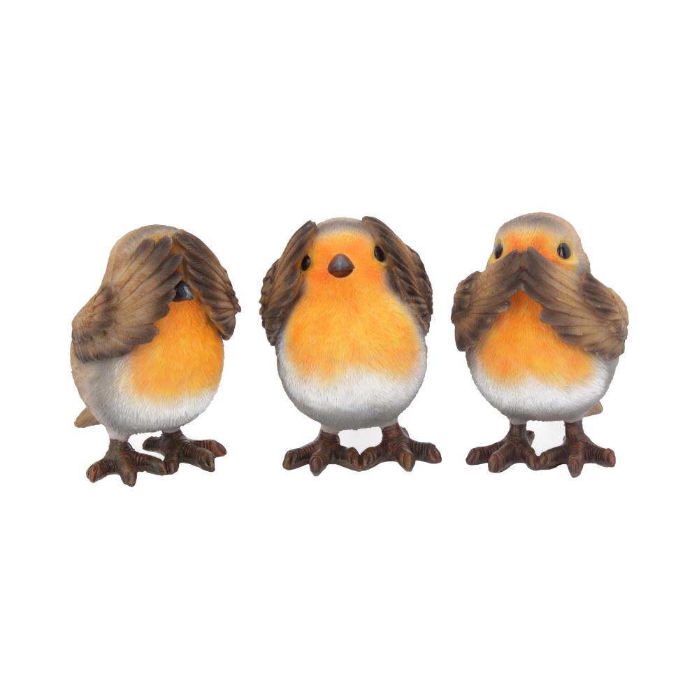 Nemesis Now Three Wise Robins 8cm
