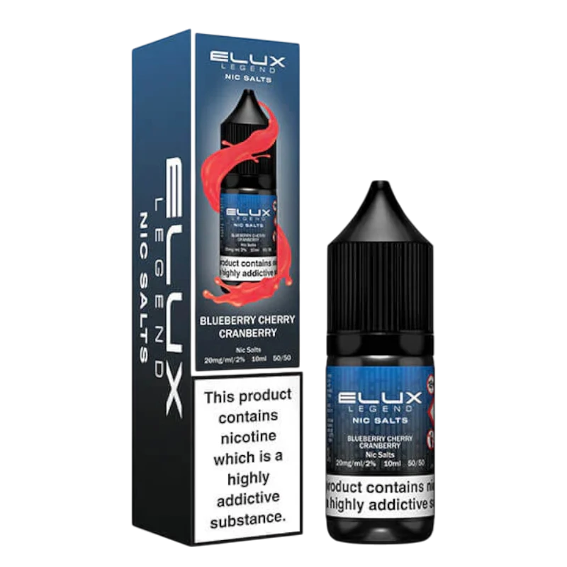 Blueberry Cherry Cranberry Nic Salt E-Liquid by Elux