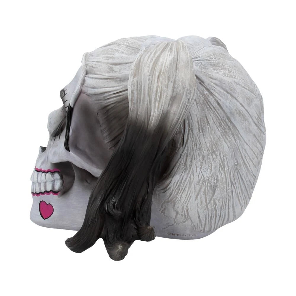 Nemesis Now Little Monster Pigtailed Troublemaker Skull 20.6cm