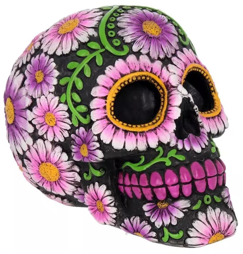 Nemesis Now Sugar Petal Calavera Skull 14.5cm