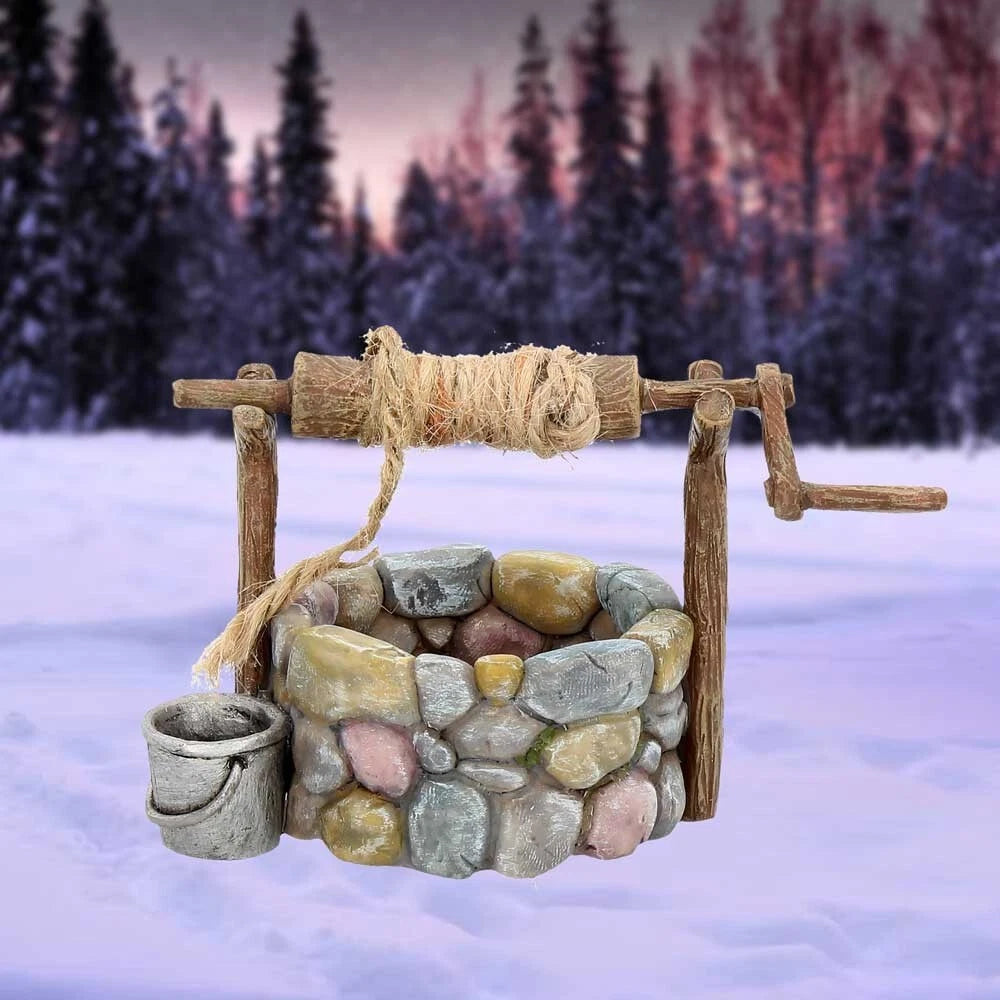 Nemesis Now Wishing Well Small Fairy House Figurine 10.5cm