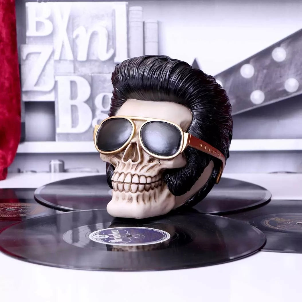 Nemesis Now Uh Huh The King Elvis Skull Figurine 17cm