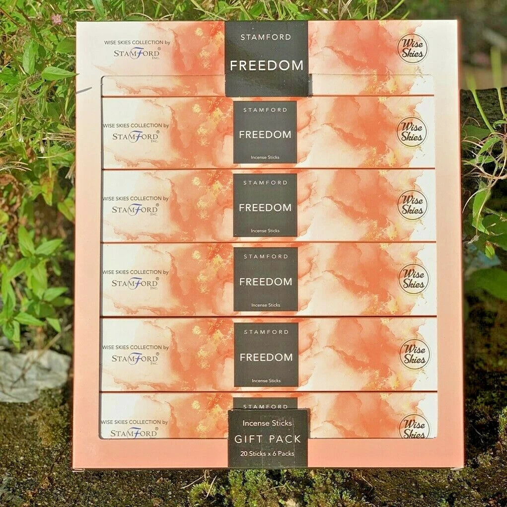Wise Skies Stamford Freedom Incense Sticks Set