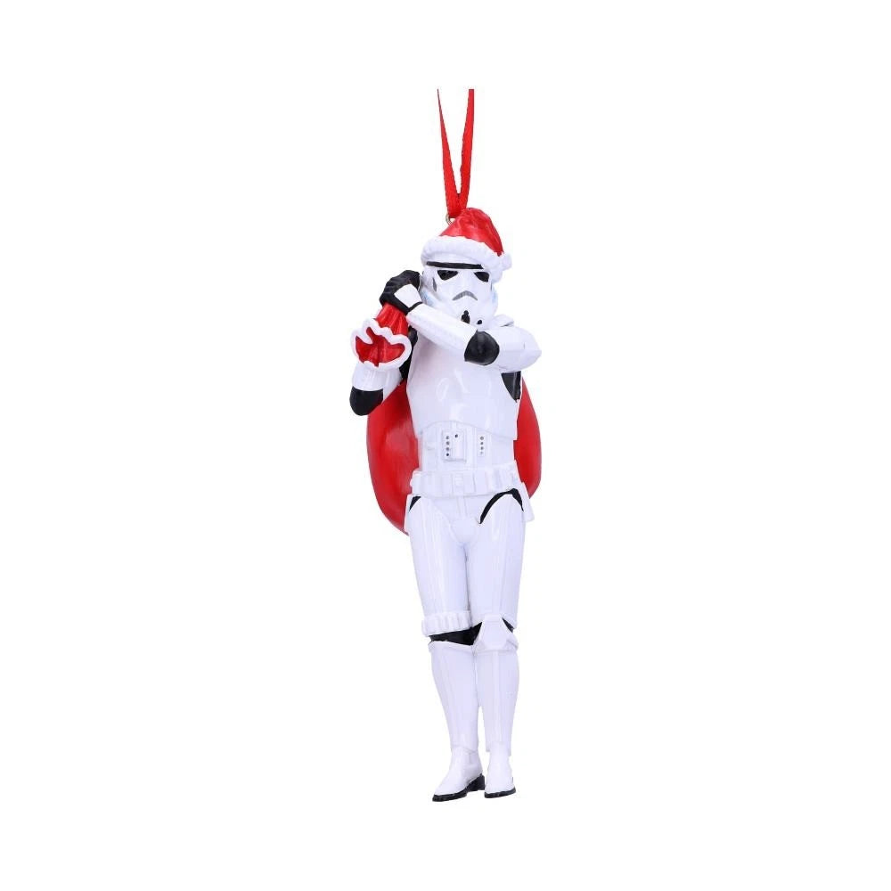 Nemesis Now Officially Licensed Stormtrooper Santa Sack Hanging Ornament 13cm