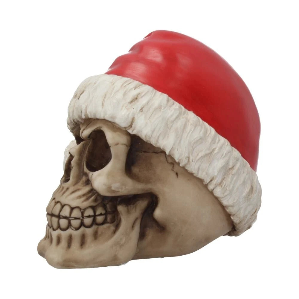 Nemesis Now Silent Night Christmas Skull 15.5cm