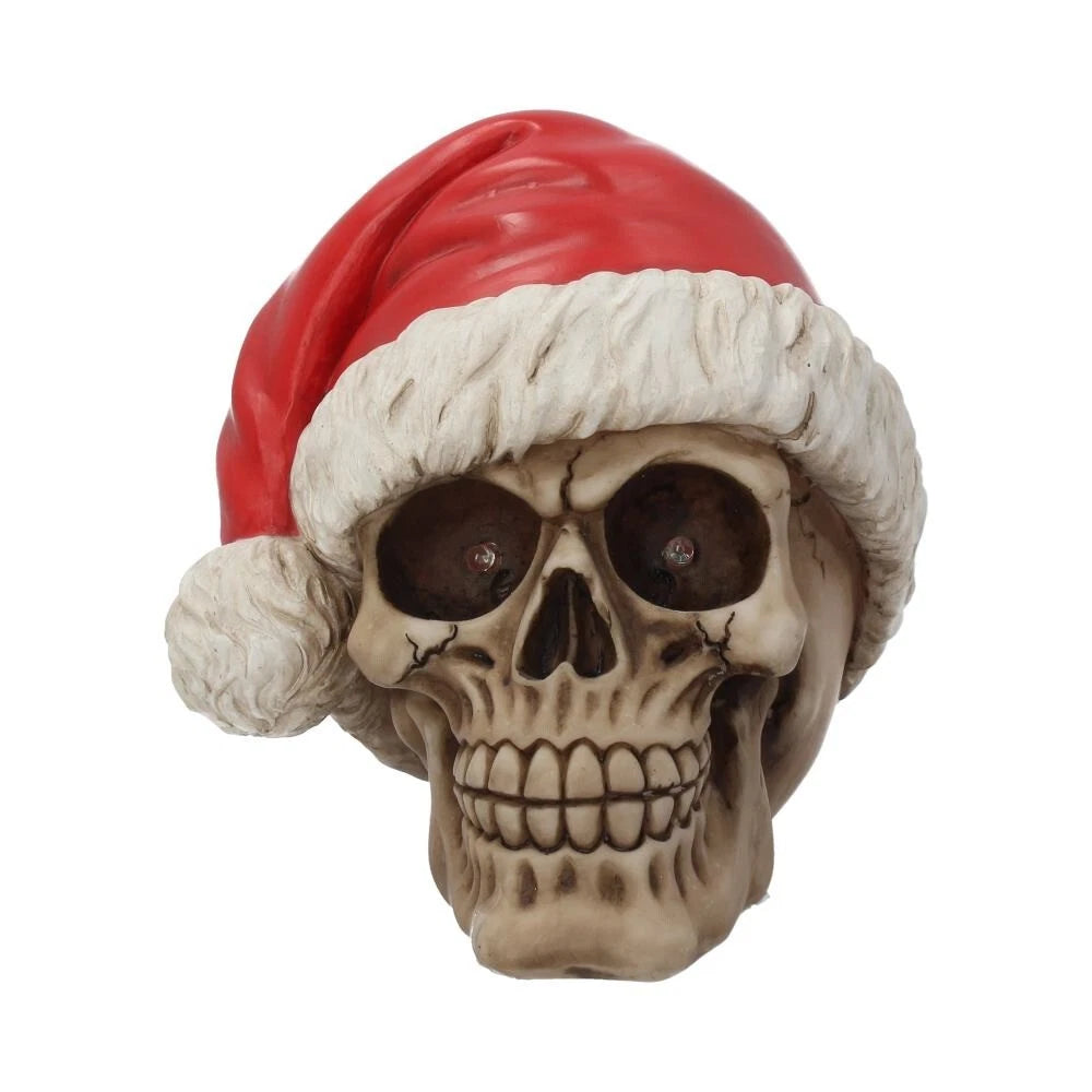 Nemesis Now Silent Night Christmas Skull 15.5cm