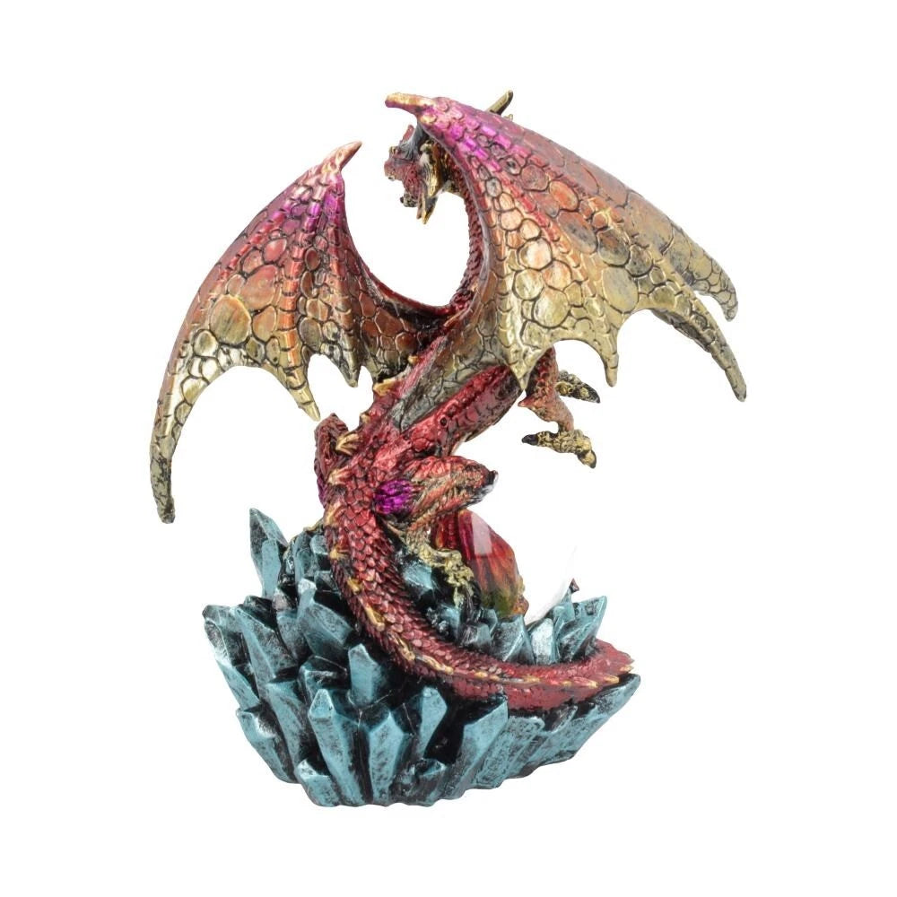 Nemesis Now Ruby Oracle Red Dragon Fortune Seer Figurine 18.5cm