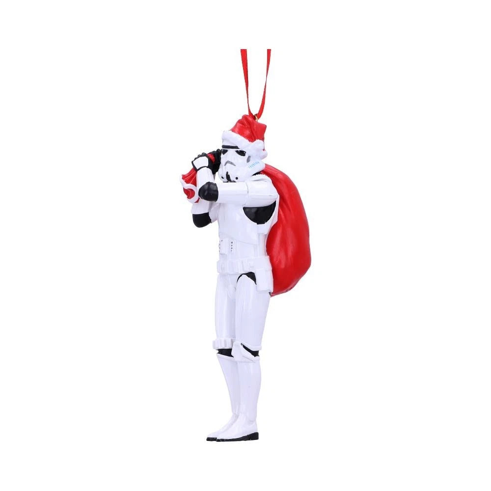 Nemesis Now Officially Licensed Stormtrooper Santa Sack Hanging Ornament 13cm