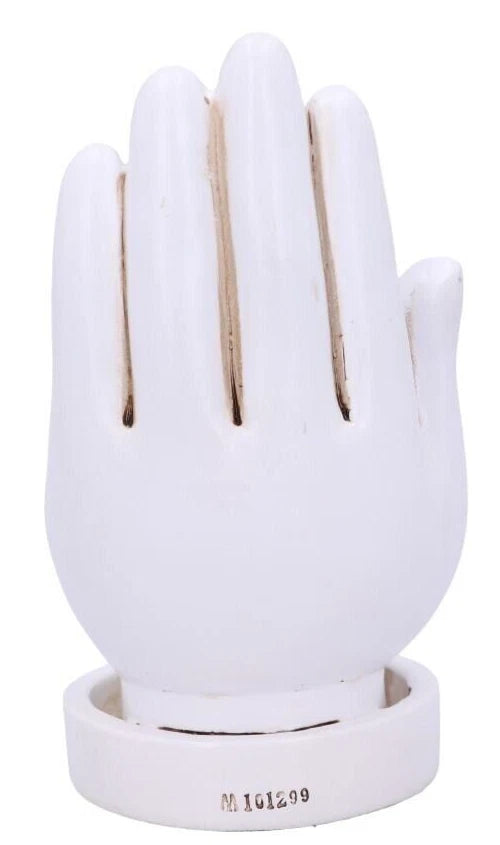 Nemesis Now Palmistry Backflow Incense Burner (white) 12cm