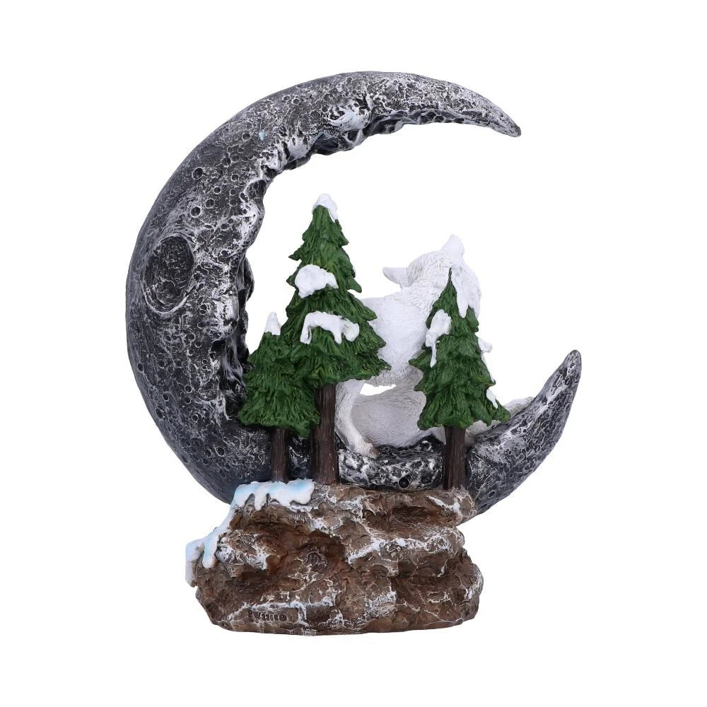 Nemesis Now Lunar Companions Wolves Moon Figurine 19.3cm