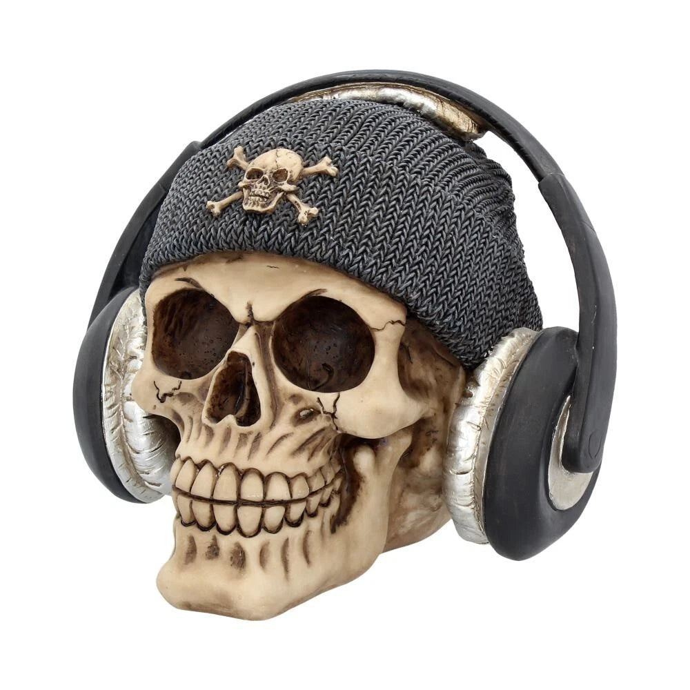Nemesis Now Dead Beat Headphones Skull 17cm
