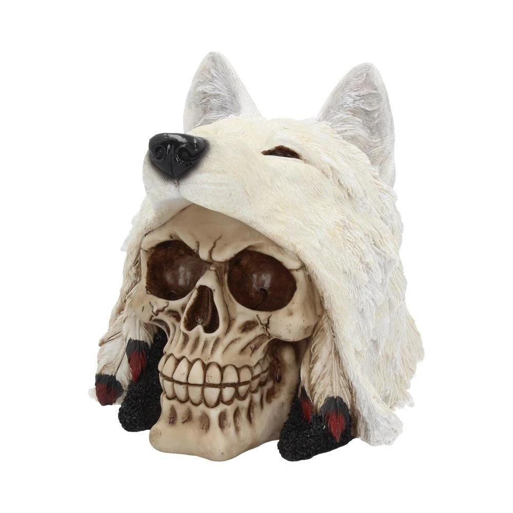 Nemesis Now Night Wolf Skull 15.6cm