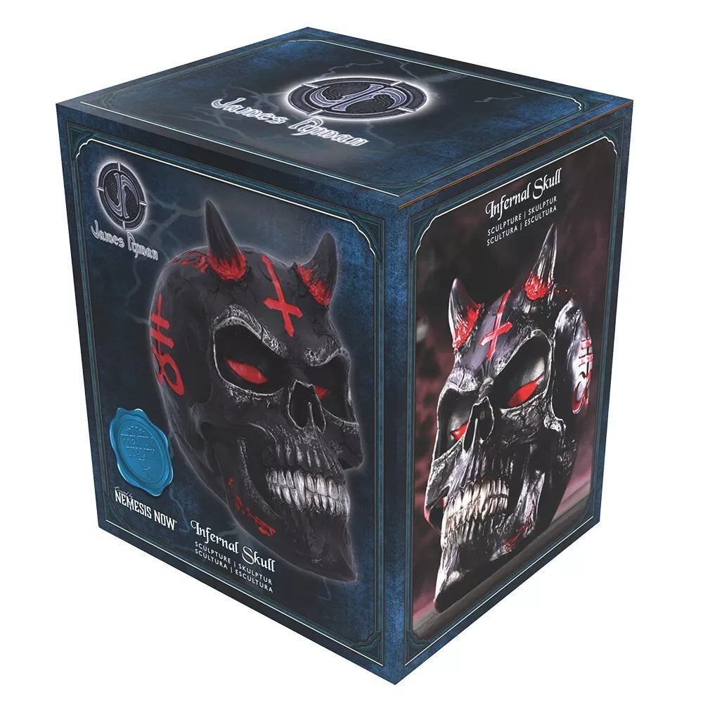 Nemesis Now James Ryman Infernal Skull 20cm