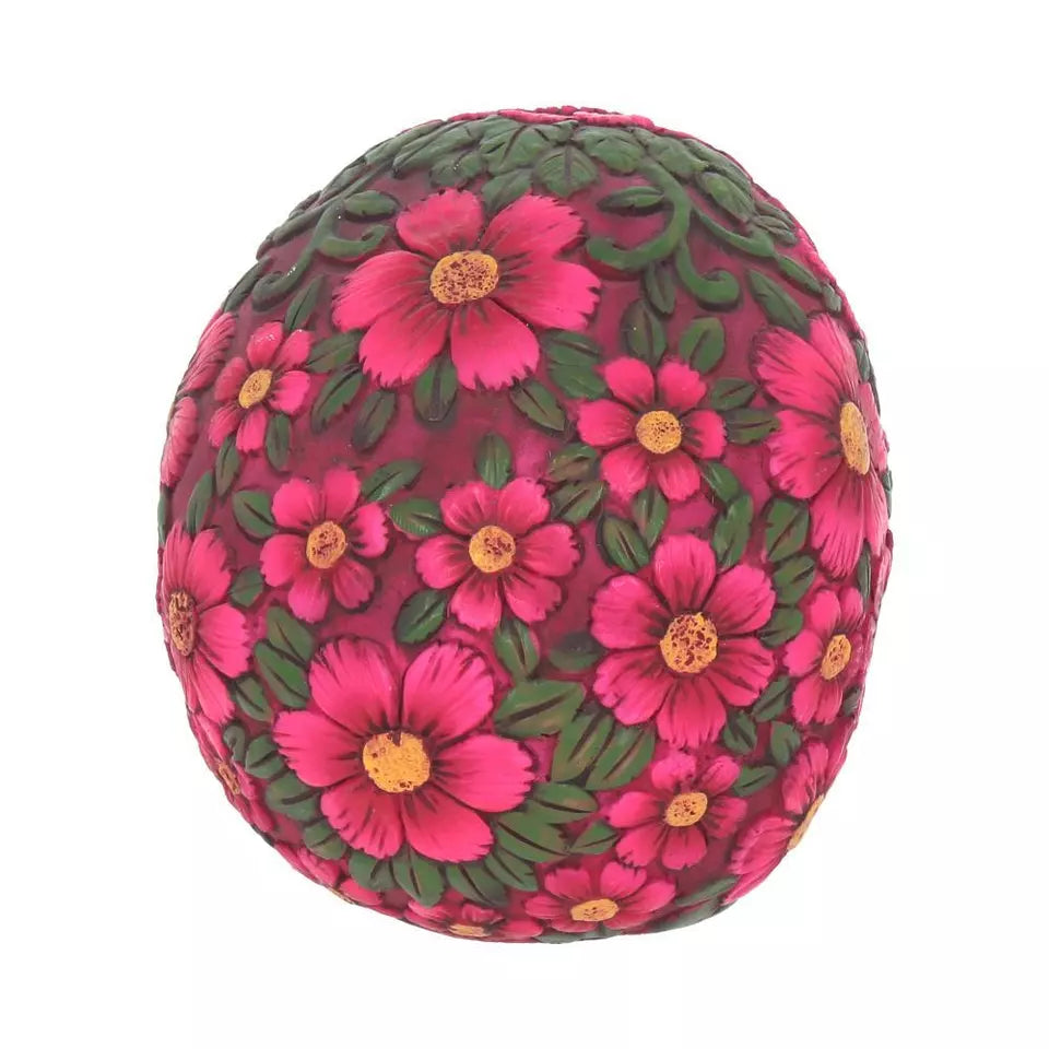 Nemesis Now Sugar Blossom Pink Skull 14.5cm