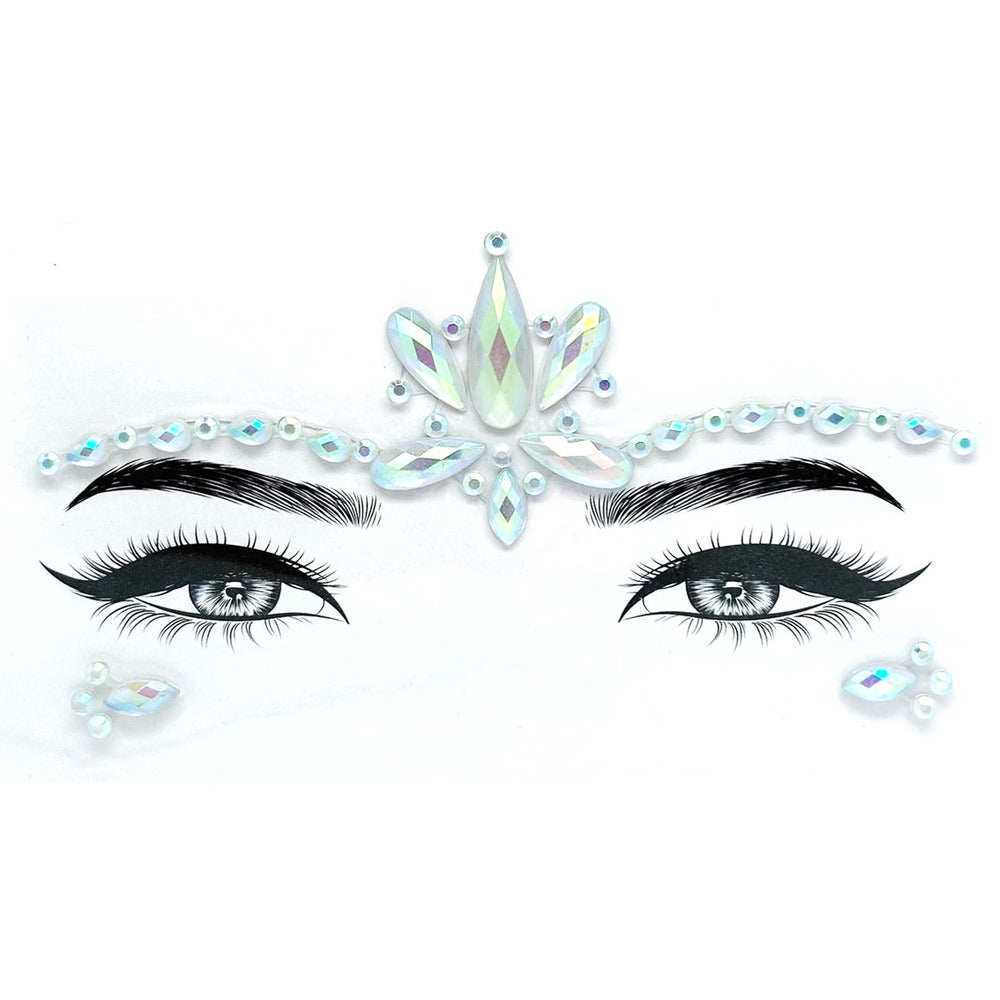 Stylex Party Glow In The Dark Face Gems Design 3