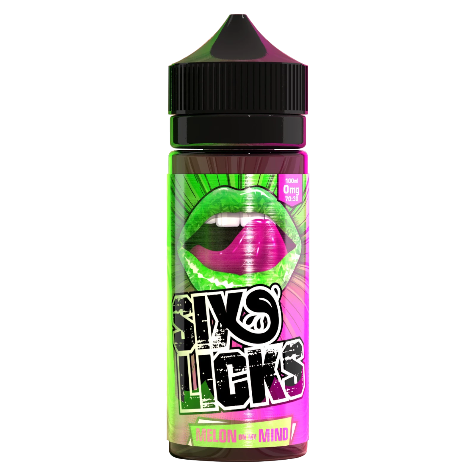 Six Licks 70:30 Shortfill 100ml/0mg