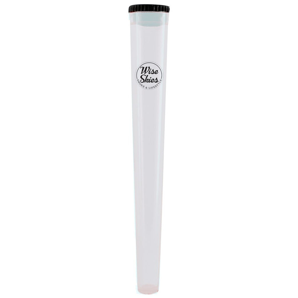 Wise Skies Clear Plastic Doob Tube