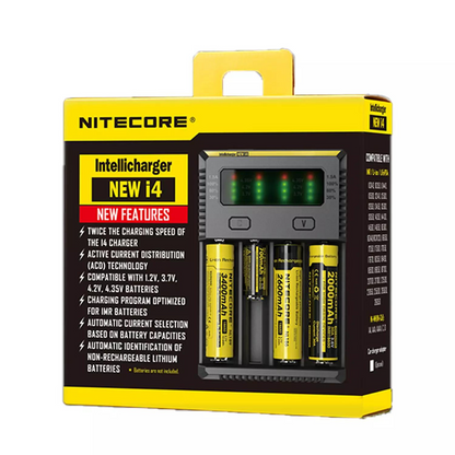 NITECORE Intellicharger i4 18650/21700 Battery Charger