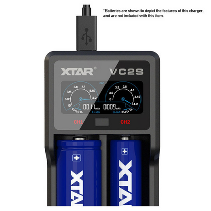 XTAR VC2SL Lithium-ion Battery charger