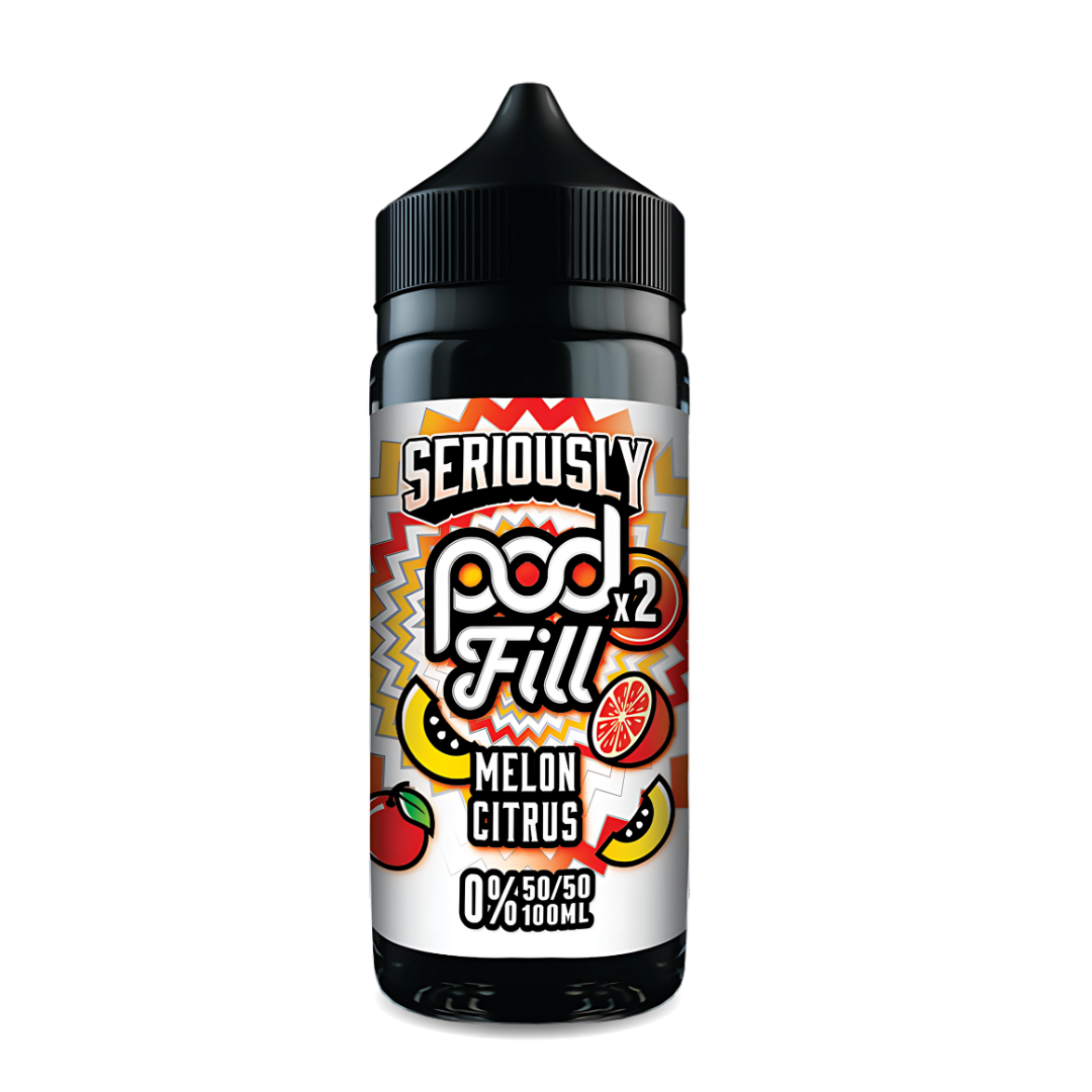 Seriously Pod Fill x2 Melon Citrus E-liquid Shortfill