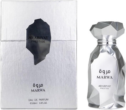 Arabiyat Marwa Eau de Parfum 100ml Unisex Citrus Bergamot Ginger Long Lasting