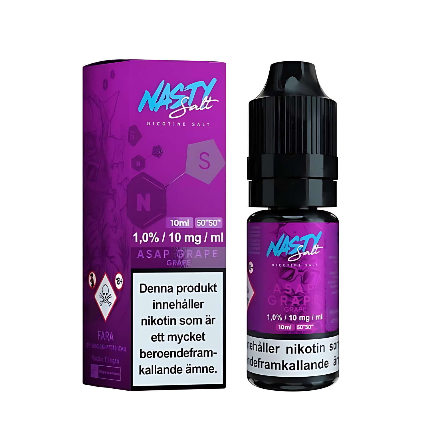 Asap Grape Nic Salt E-Liquid by Nasty