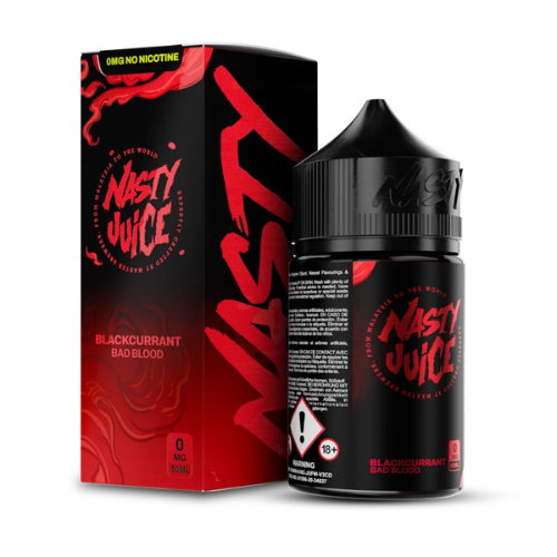 Bad Blood Shortfill 50ml E-Liquid by Nasty