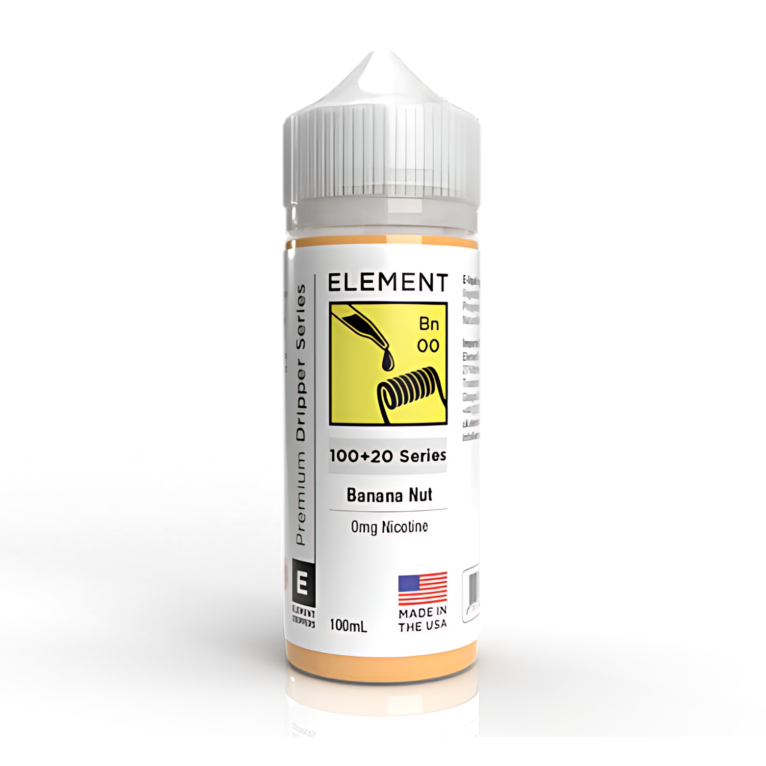 Banana Nut Shortfill 100ml E-Liquid by Element